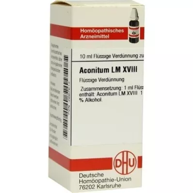 ACONITUM LM XVIII Seyreltme, 10 ml