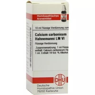 CALCIUM CARBONICUM Hahnemanni LM VI Seyreltme, 10 ml
