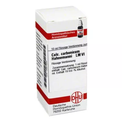 CALCIUM CARBONICUM Hahnemanni LM VI Seyreltme, 10 ml CALCIUM CARBONICUM Hahnemanni LM VI Seyreltme, 10 ml