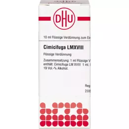 CIMICIFUGA LM XVIII Seyreltme, 10 ml