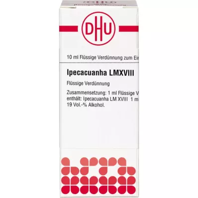 IPECACUANHA LM XVIII Seyreltme, 10 ml