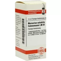 MERCURIUS SOLUBILIS Hahnemanni LM VI Seyreltme, 10 ml