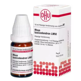 RHUS TOXICODENDRON LM VI Seyreltme, 10 ml