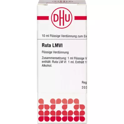 RUTA LM VI Seyreltme, 10 ml