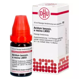 ACIDUM BENZOICUM e resina LM XII Seyreltme, 10 ml