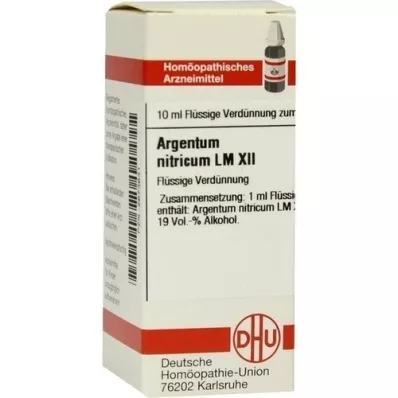 ARGENTUM NITRICUM LM XII Seyreltme, 10 ml