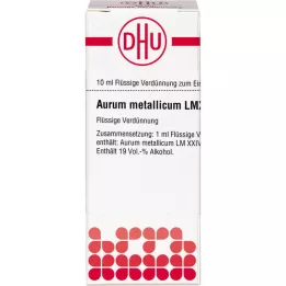 AURUM METALLICUM LM XXIV Seyreltme, 10 ml