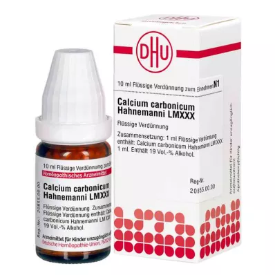 CALCIUM CARBONICUM Hahnemanni LM XXX Seyreltme, 10 ml