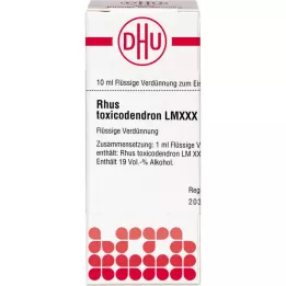 RHUS TOXICODENDRON LM XXX Seyreltme, 10 ml