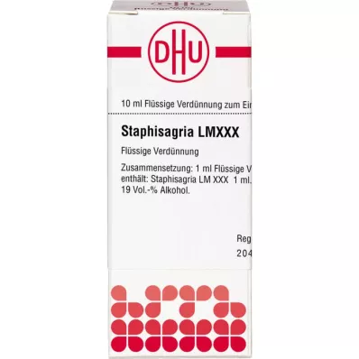 STAPHISAGRIA LM XXX Seyreltme, 10 ml
