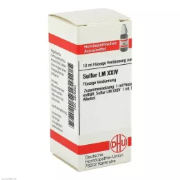 SULFUR LM XXIV Seyreltme, 10 ml
