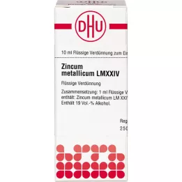 ZINCUM METALLICUM LM XXIV Seyreltme, 10 ml