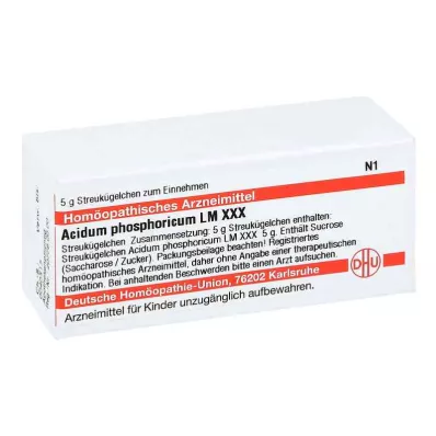 ACIDUM PHOSPHORICUM LM XXX Globül, 5 g ACIDUM PHOSPHORICUM LM XXX Globül, 5 g