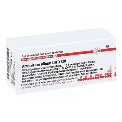 ARSENICUM ALBUM LM XXIV Globül, 5 g ARSENICUM ALBUM LM XXIV Globül, 5 g