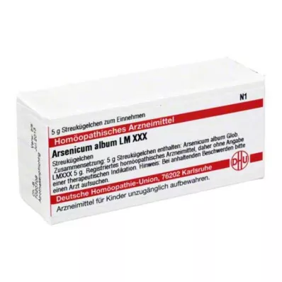 ARSENICUM ALBUM LM XXX Globül, 5 g ARSENICUM ALBUM LM XXX Globül, 5 g