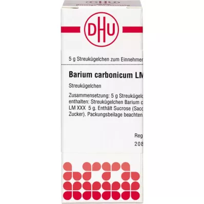 BARIUM CARBONICUM LM XXX Globül, 5 g
