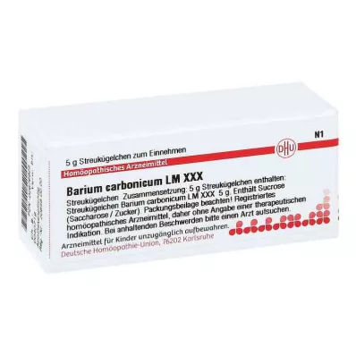 BARIUM CARBONICUM LM XXX Globül, 5 g