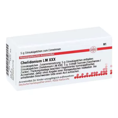 CHELIDONIUM LM XXX Globül, 5 g CHELIDONIUM LM XXX Globül, 5 g