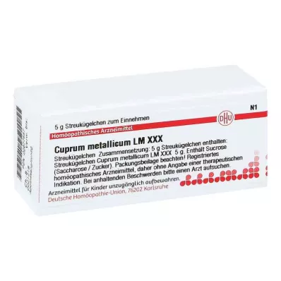CUPRUM METALLICUM LM XXX Globül, 5 g