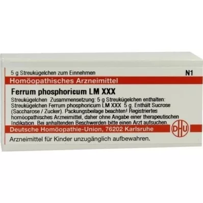 FERRUM PHOSPHORICUM LM XXX Globül, 5 g