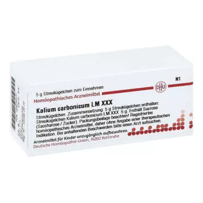 KALIUM CARBONICUM LM XXX Globül, 5 g KALIUM CARBONICUM LM XXX Globül, 5 g