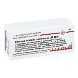 MERCURIUS SOLUBILIS Hahnemanni LM XXIV Globül, 5 g