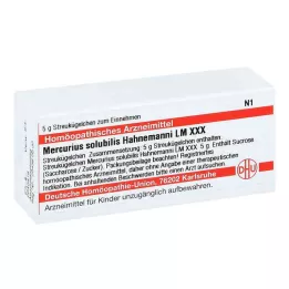 MERCURIUS SOLUBILIS Hahnemanni LM XXX Globül, 5 g