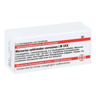 MERCURIUS SUBLIMATUS corrosivus LM XXX kürecikler, 5 g