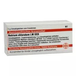 NATRIUM CHLORATUM LM XXX Globül, 5 g
