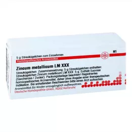 ZINCUM METALLICUM LM XXX Globül, 5 g