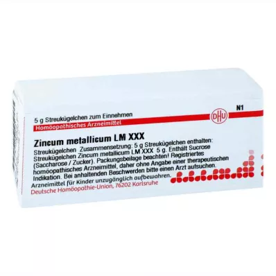 ZINCUM METALLICUM LM XXX Globül, 5 g ZINCUM METALLICUM LM XXX Globül, 5 g