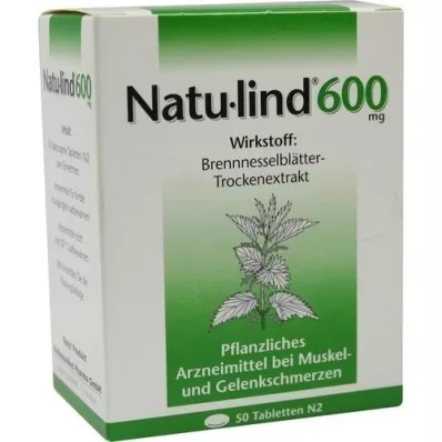 NATULIND 600 mg kaplı tablet, 50 adet
