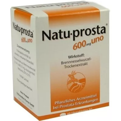 NATUPROSTA 600 mg uno film kaplı tablet, 60 adet