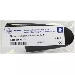 FINGERLING Deri 7 numara bağlama kayışı, 1 adet