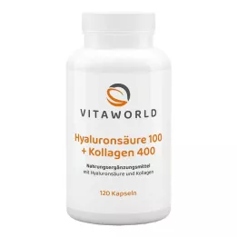 HYALURONSÄURE 100+Collagen 400 Kapsül, 120 Kapsül