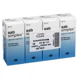 SAB simplex oral süspansiyon, 4X30 ml