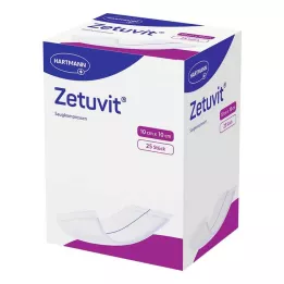 ZETUVIT Emme kompresleri steril 10x10 cm, 25 adet