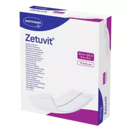 ZETUVIT Emme kompresleri steril 20x20 cm, 15 adet