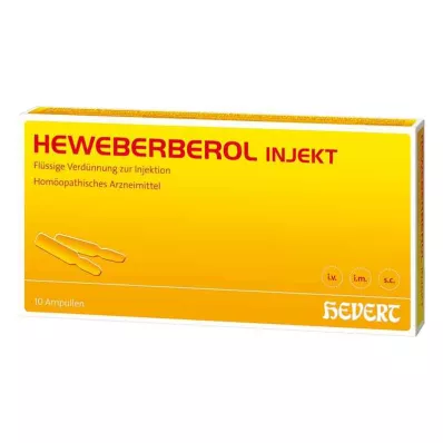 HEWEBERBEROL enjekte ampulleri, 10 adet