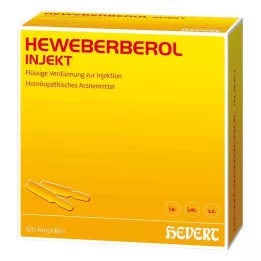 HEWEBERBEROL enjekte ampulleri, 100 adet