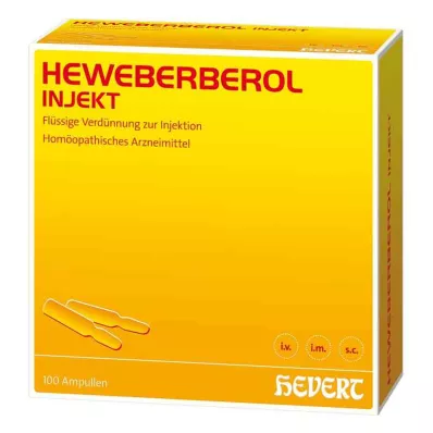 HEWEBERBEROL enjekte ampulleri, 100 adet HEWEBERBEROL enjekte ampulleri, 100 adet