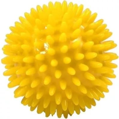 MASSAGEBALL Kirpi topu 8 cm sarı, 1 adet
