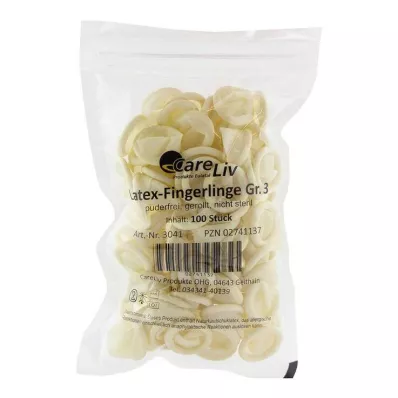FINGERLING Lateks OP Boyut 3, 100 adet FINGERLING Lateks OP Boyut 3, 100 adet