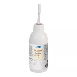 VETRIDERM Köpekler/kediler için kulak temizleyici, 100 ml
