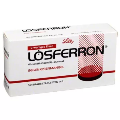 LÖSFERRON Efervesan tabletler, 50 adet LÖSFERRON Efervesan tabletler, 50 adet