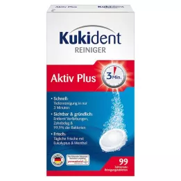 KUKIDENT Active Plus Tabs, 99 adet