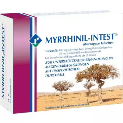 MYRRHINIL INTEST kaplamalı tabletler, 100 adet