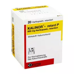 KALINOR retard P 600 mg sert kapsül, 20 adet