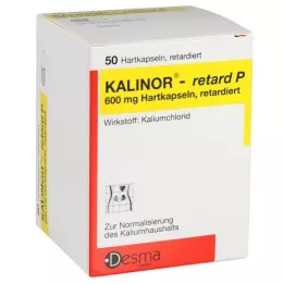 KALINOR retard P 600 mg sert kapsül, 50 adet