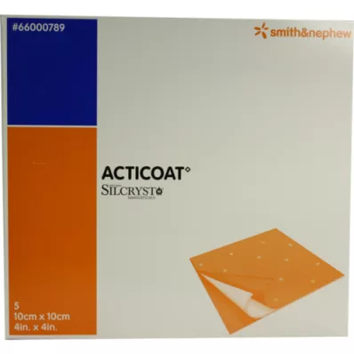 ACTICOAT 10x10 cm antimikrobiyal yara örtüsü, 5 adet